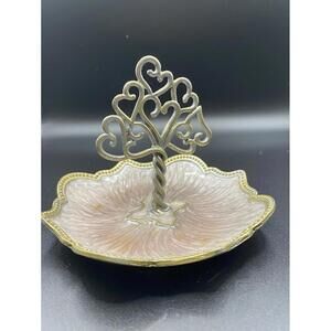 Cynthia Rowley New York,  Trinket/Jewelry Dish Enameled pink HEARTS